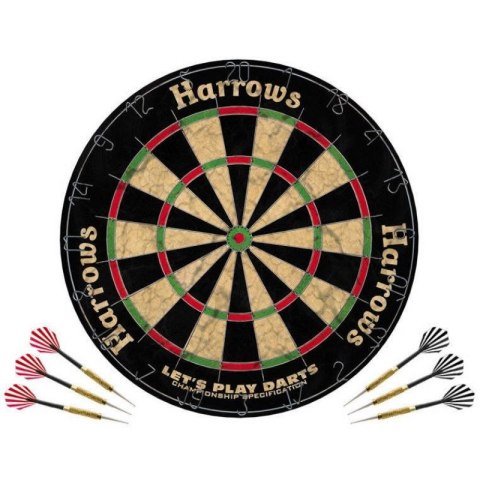 Zestaw Harrows Let's Play Darts Game Set HS-TNK-000013312 Harrows