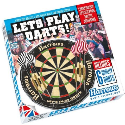 Zestaw Harrows Let's Play Darts Game Set HS-TNK-000013312 Harrows
