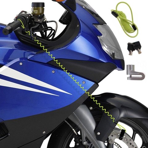 BLOKADA NA TARCZĘ HAMULCOWĄ Z LINKĄ PRZYPOMINAJĄCĄ DUNLOP BLACK Dunlop