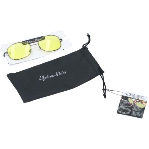 OKULARY DO JAZDY W NOCY DUNLOP METALOWE Dunlop