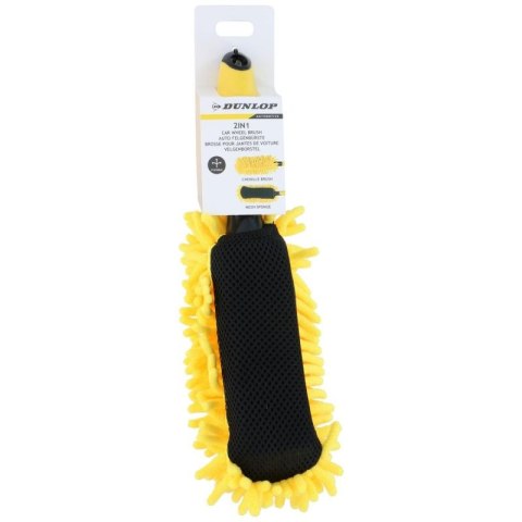 SZCZOTKA DO MYCIA FELG Z MIKROFIBRY ELASTYCZNA DŁUGA DUNLOP 32,5CM Dunlop