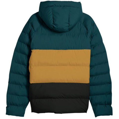 Kurtka męska Puma Mono Hooded zielono-brązowo-czarna 688367 75