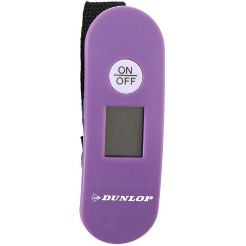 WAGA ELEKTRONICZNA TURYSTYCZNA MAX 40 KG DUNLOP FIOLETOWA Dunlop