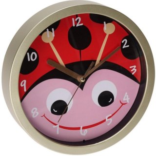 ZEGAR ŚCIENNY KIDS ANIMAL20 CM BIEDRONKA