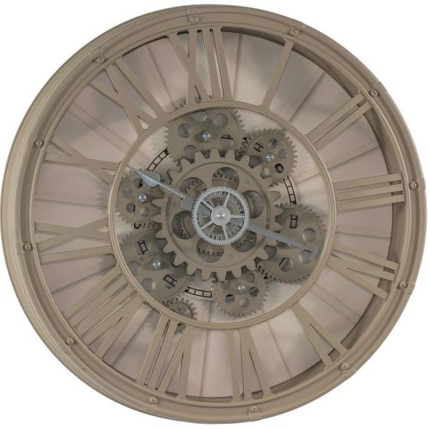 ZEGAR ŚCIENNY OBROTOWY MECHANIZM 38CM CAPPUCCINO