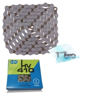 KMC Łańcuch HV 410 112 ogniw szaro brązowy BOX-S1 KMC