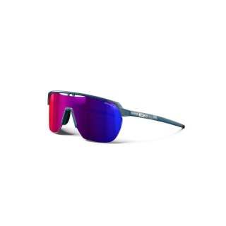 Okulary przeciwsłoneczne Julbo Frequency - Spectron 3 HD - shiny blue/black Julbo