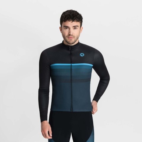 Rogelli koszulka dł.rękaw HERO II niebieska 3XL Rogelli