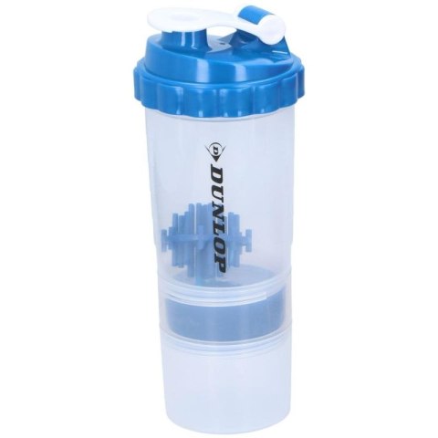 SHAKER KOKTAJLI DO ODŻYWEK BIDON 550ML DUNLOP NIEBIESKI Dunlop