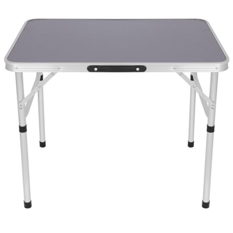 STOLIK TURYSTYCZNY SKŁADANY KEMPINGOWY 75X55X25-59CM SZARY Enero Camp