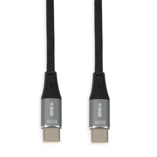 KABEL I-BOX USB TYP-C 60W 2M PD/QC CZARNY IBox