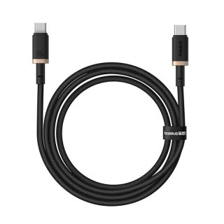 Kabel Baseus Dura Typ C-Typ C 100W 1m czarno-złoty Baseus
