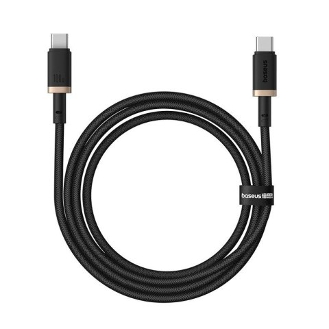 Kabel Baseus Dura Typ C-Typ C 100W 1m czarno-złoty Baseus