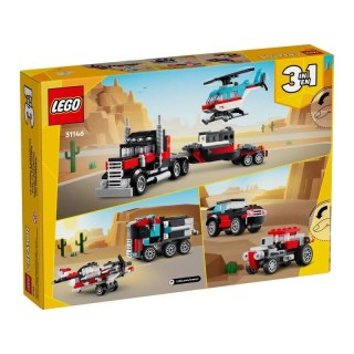 LEGO Creator 31146 Ciężarówka z platformą i helikopterem Lego