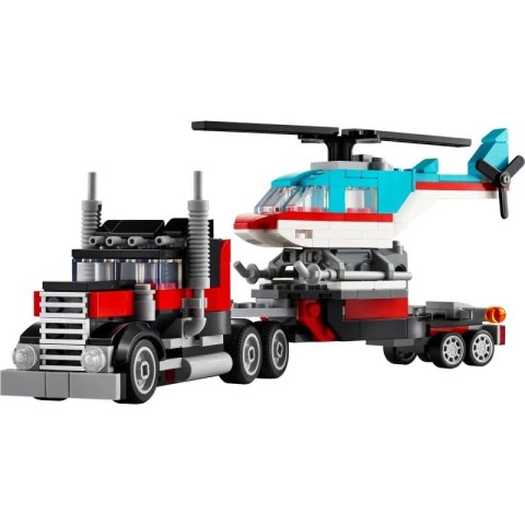 LEGO Creator 31146 Ciężarówka z platformą i helikopterem Lego