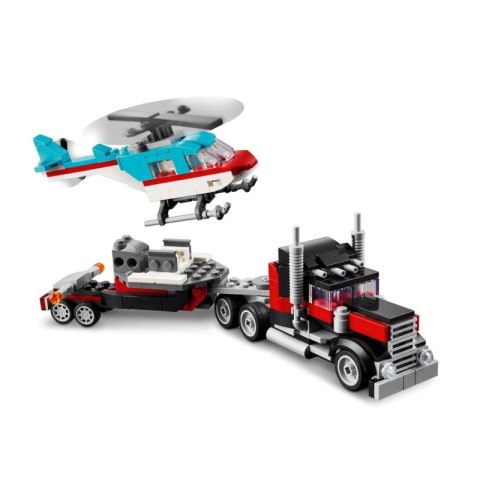 LEGO Creator 31146 Ciężarówka z platformą i helikopterem Lego