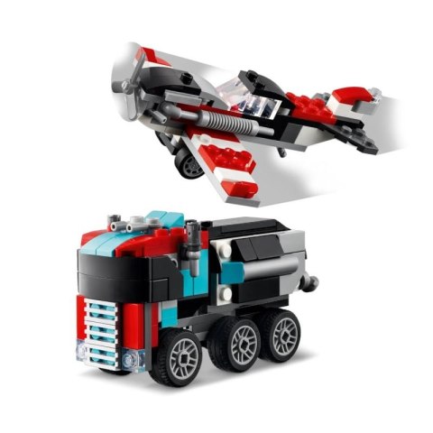 LEGO Creator 31146 Ciężarówka z platformą i helikopterem Lego