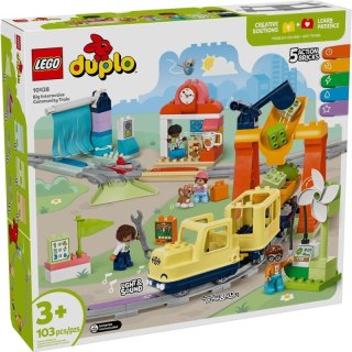 LEGO DUPLO 10428 Duży interaktywny pociąg miejski Lego