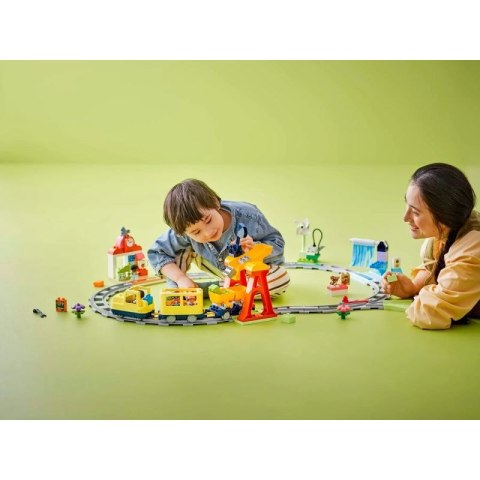 LEGO DUPLO 10428 Duży interaktywny pociąg miejski Lego