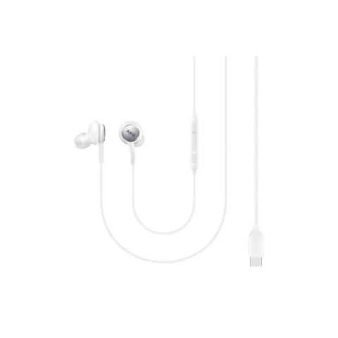 Samsung Słuchawki dokanałowe Stereo Type C, EO-IC100BWEGEU White Samsung