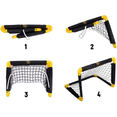 BRAMKA MINI DO PIŁKI NOŻNEJ Z SIATKĄ 55x44x44CM UMBRO Umbro