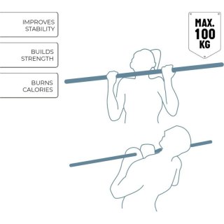 DRĄŻEK ROZPOROWY REGULACJA 62-100CM INOX UMBRO Umbro