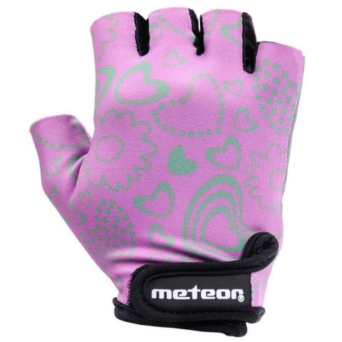 Rękawiczki rowerowe Meteor Flower Jr 23376 Meteor