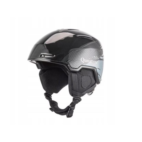 Qunature kask narciarski czarny 58-61 cm Qunature