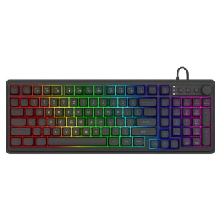 SAVIO KLAWIATURA MEMBRANOWA RGB GALAXIS Savio