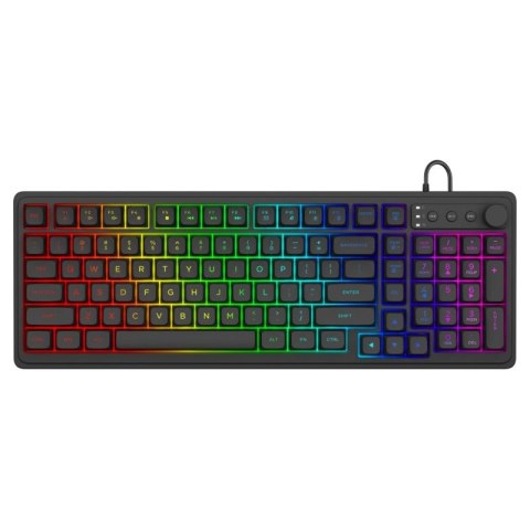 SAVIO KLAWIATURA MEMBRANOWA RGB GALAXIS Savio