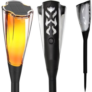 LAMPA SOLARNA POCHODNIA 7,5x7,5x65CM SASKA GARDEN