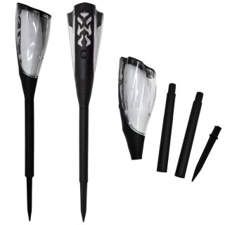 LAMPA SOLARNA POCHODNIA 7,5x7,5x65CM SASKA GARDEN