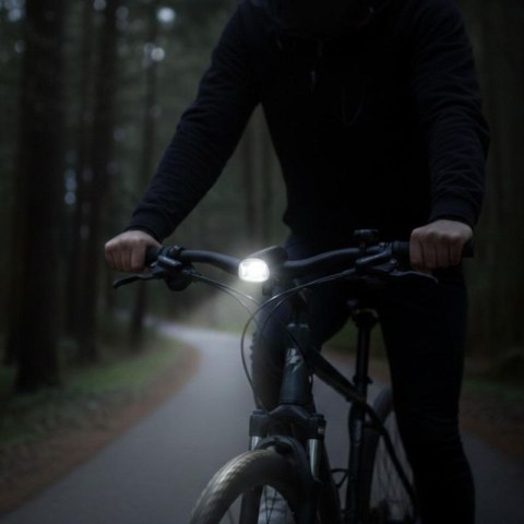 LAMPKA ROWEROWA PRZEDNIA LED USB-C CERTYFIKAT 2 TRYBY DUNLOP Dunlop