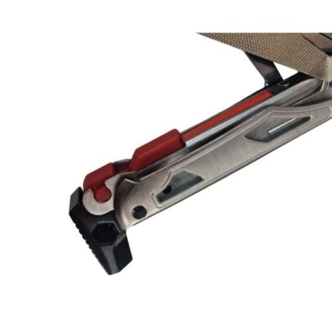 Multitool AZYMUT Giewon FS - Fire Starter - 19 narzędzi - krzesiwo + gwizdek + kabura do pasa (H2038A) Starter