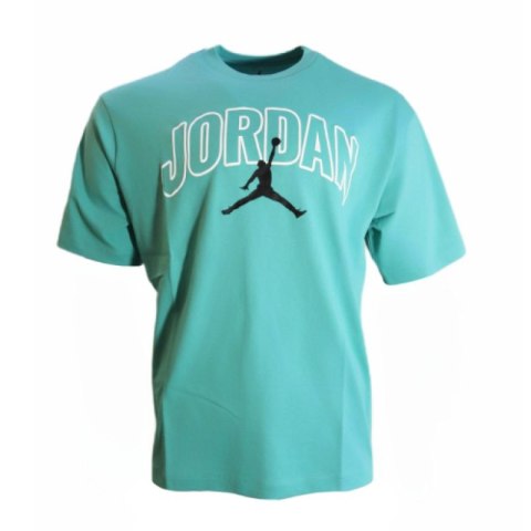 Koszulka męska Air Jordan Brooklyn Arch Logo T-shirt Washed Teal - IB7347-392