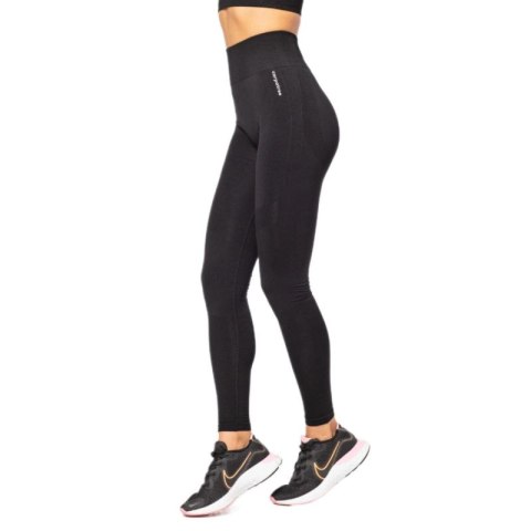 Legginsy sportowe damskie Carpatree Vibe Seamless - CP-VSL-BLACK Carpatree