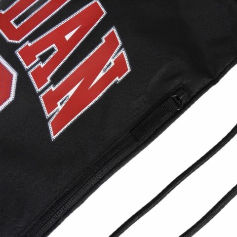 Worek szkolny gimnastyczny Air Jordan Jersey Gym Sack Black - 9A0757-023 AIR Jordan