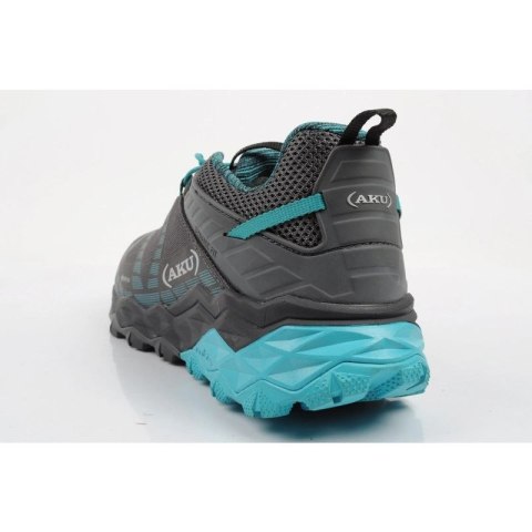 Aku buty sportowe trekkingowe damskie Flyrock Gore-tex wytrzymałe szare niebieskie Aku