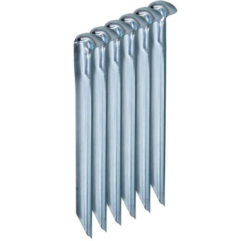 ŚLEDZIE SZPILKI DO NAMIOTU 20.5CM KPL.6SZT METALOWE ENERO CAMP Enero Camp