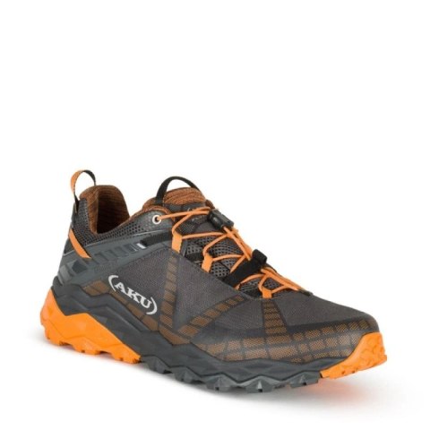 Aku buty sportowe trekkingowe męskie Flyrock Vibram wytrzymałe szare pomarańczowe Aku