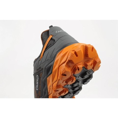 Aku buty sportowe trekkingowe męskie Flyrock Vibram wytrzymałe szare pomarańczowe Aku
