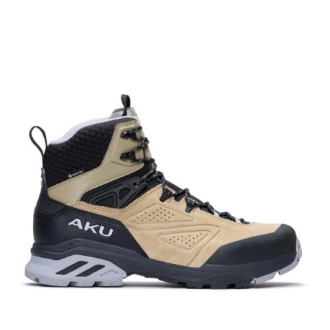Aku buty trekkingowe męskie Reactive Gore-tex turystyczne za kostkę beżowe Aku