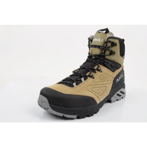 Aku buty trekkingowe męskie Reactive Gore-tex turystyczne za kostkę beżowe Aku