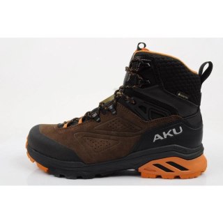 Aku buty trekkingowe męskie Reactive Gore-tex turystyczne za kostkę brązowe Aku