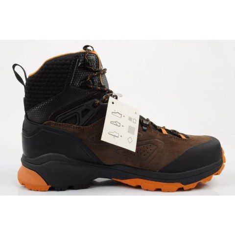 Aku buty trekkingowe męskie Reactive Gore-tex turystyczne za kostkę brązowe Aku