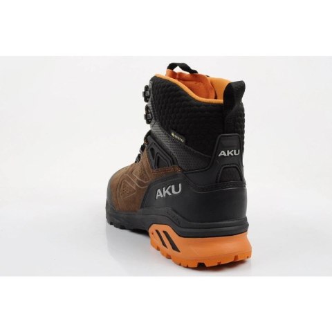 Aku buty trekkingowe męskie Reactive Gore-tex turystyczne za kostkę brązowe Aku