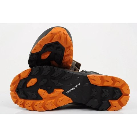 Aku buty trekkingowe męskie Reactive Gore-tex turystyczne za kostkę brązowe Aku
