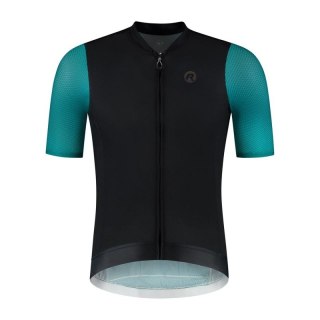 Rogelli koszulka FAST czarno-zielona 3XL Rogelli