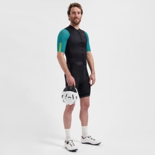 Rogelli koszulka FAST czarno-zielona 3XL Rogelli