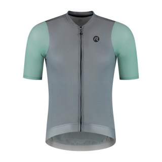 Rogelli koszulka FAST szaro-turkusowa XL Rogelli